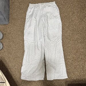 Hollister White Bottoms